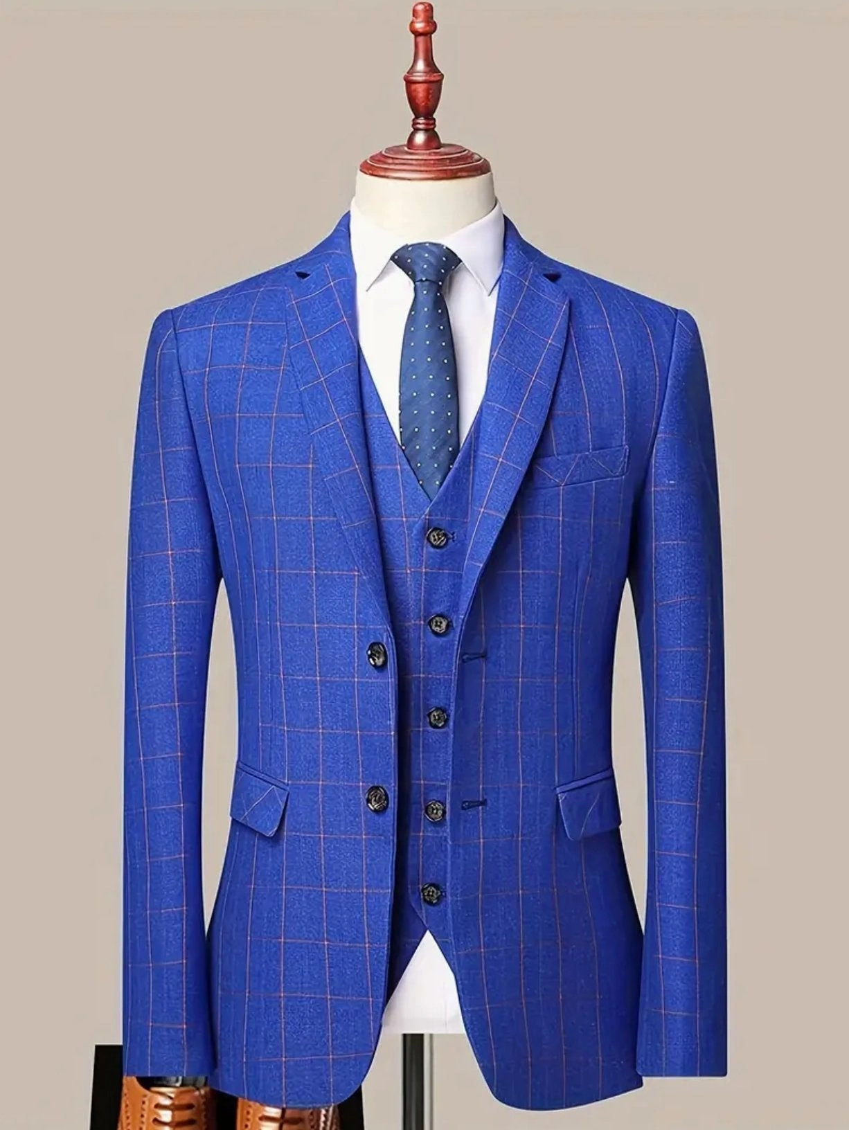 Elegant Tweed Kostume – Perfekt Til Festen! QR266317